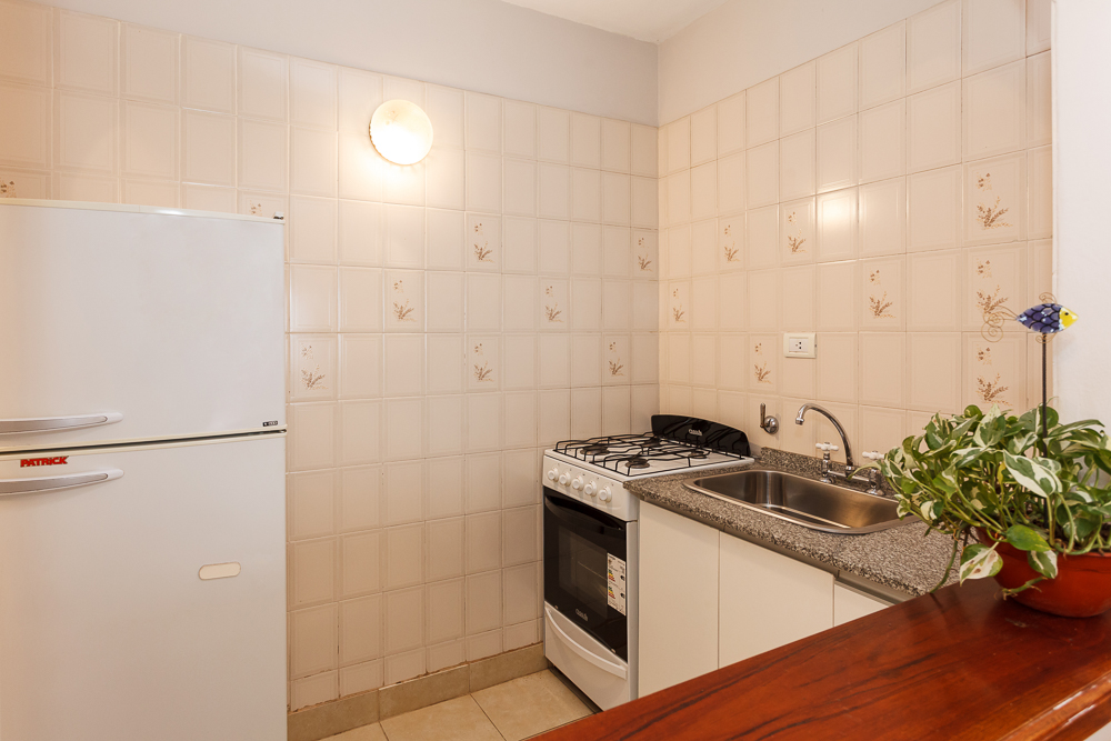 Apartamento en Terrazas, 2 ambientes hasta 4 personas